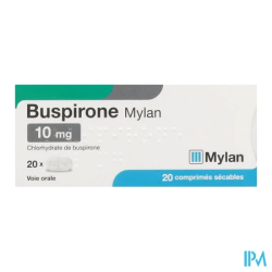 BUSPIRONE 10MG VTS CPR SECABLE20