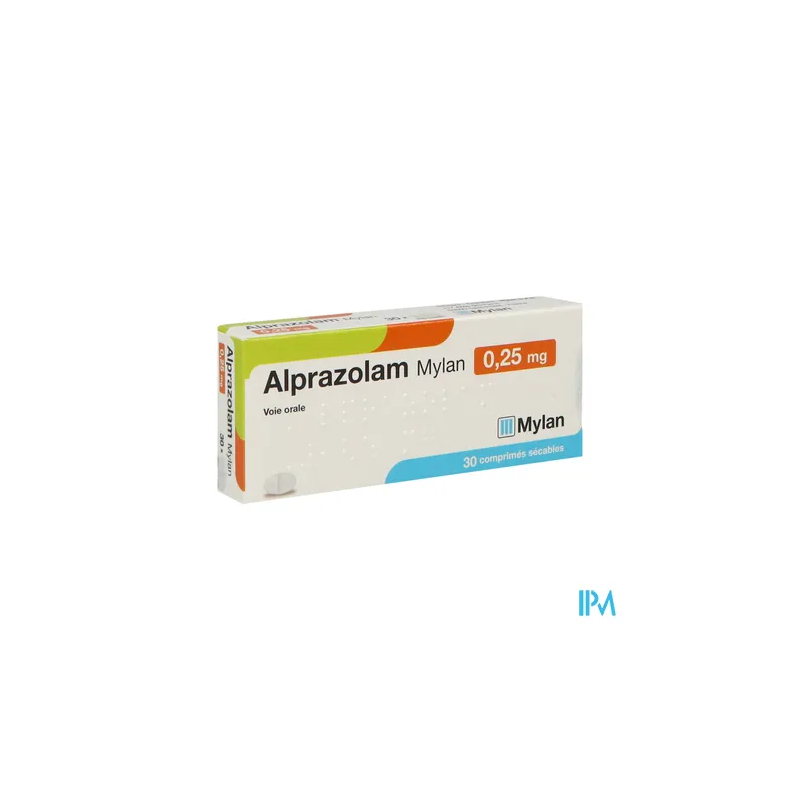 ALPRAZOLAM 0,25MG VTS CPR SEC 30