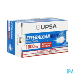 EFFERALGAN 1 000MG CPR EFF 8