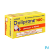 DOLIPRANE 1 000MG CPR EFF SEC 8