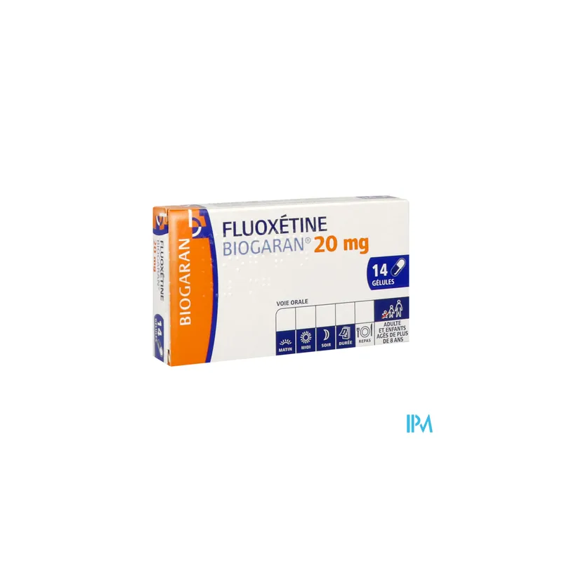 FLUOXETINE 20MG BIOGARAN GELULE 14