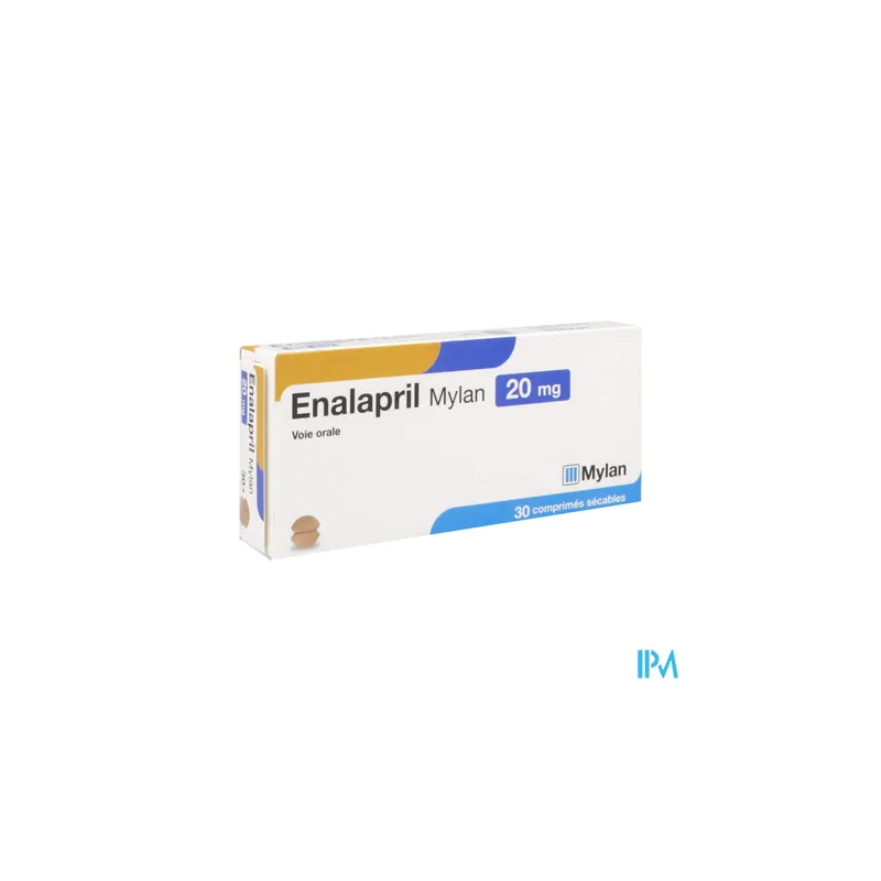 ENALAPRIL 20MG VIATRIS CPR SEC 30