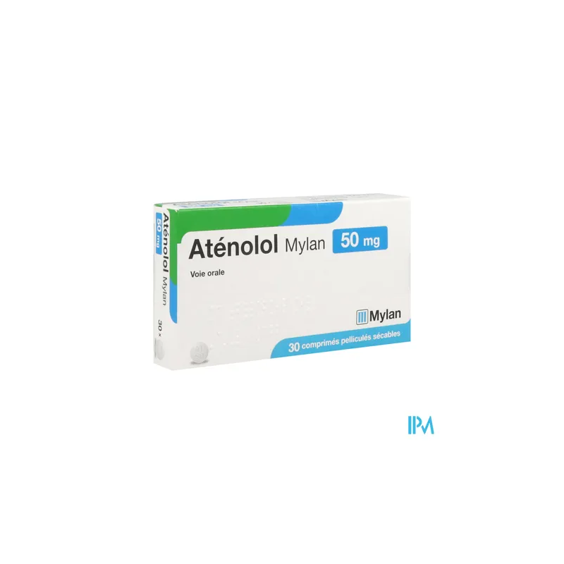 ATENOLOL 50MG VTS CPR SECABLE30