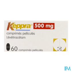 KEPPRA 500MG CPR 60