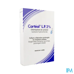 CARTEOL LP 2% COL UNIDOSE 0,2ML 30