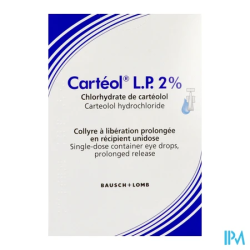 CARTEOL LP 2% COL UNIDOSE 0,2ML 30