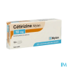 CETIRIZINE VIATRIS 10MG CPR SEC 15