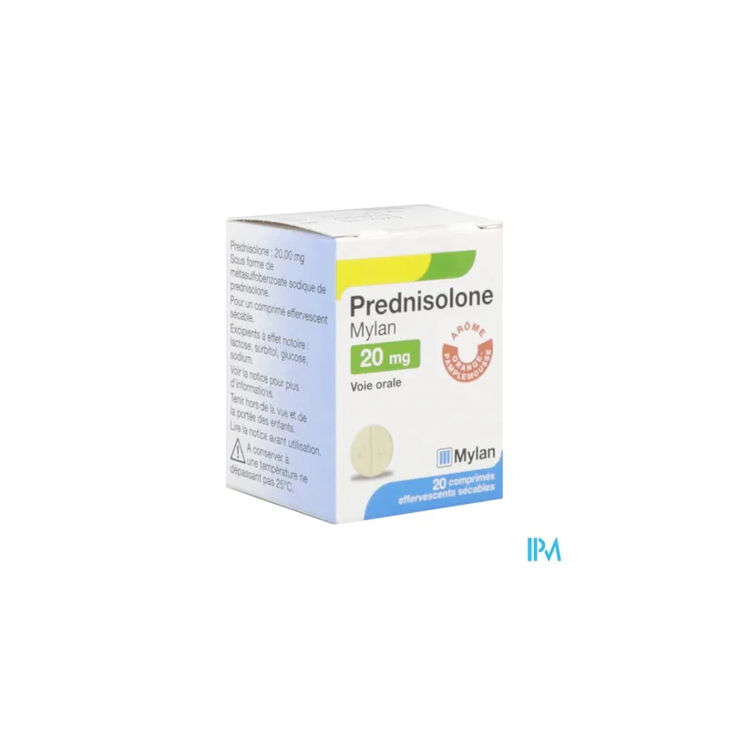 PREDNISOLONE 20MG VTS CPR EFS 20
