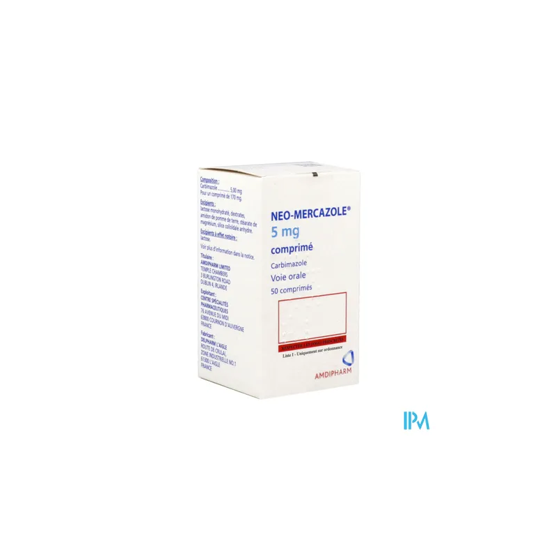 NEO-MERCAZOLE 5MG CPR 50
