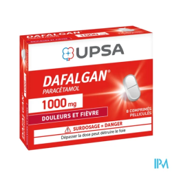 DAFALGAN 1 000MG CPR BOITE 8