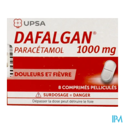DAFALGAN 1 000MG CPR BOITE 8