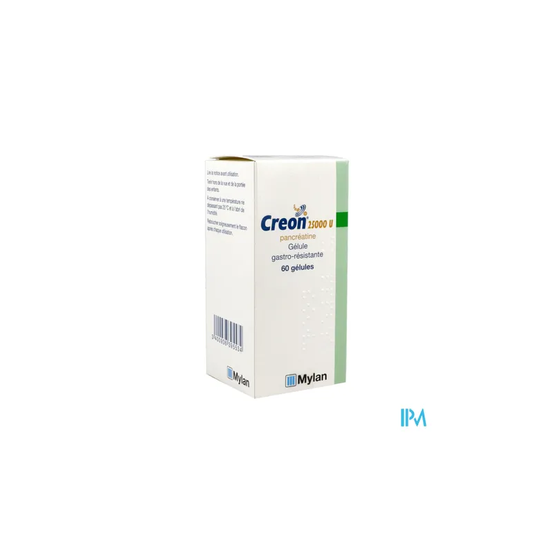 CREON 25 000U GELULE FL 60