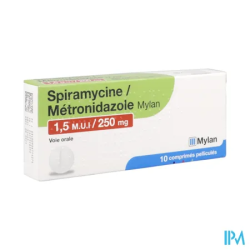 SPIRAM/MET 1,5MUI/250MG VTS CPR10