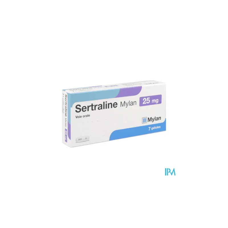 SERTRALINE 25MG VIATRIS GELULE 7.