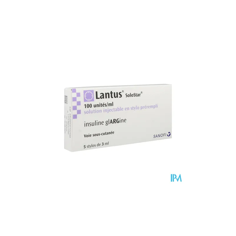 LANTUS 100U/ML SOLOSTAR STYLO 3ML5
