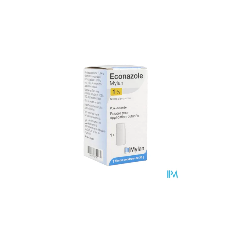 ECONAZOLE 1% VIATRIS PDR FL 30G