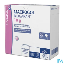 MACROGOL 4 000 10G BIOGAR SACHET20
