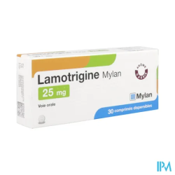 LAMOTRIGINE 25MG VTS CPR DISP 30