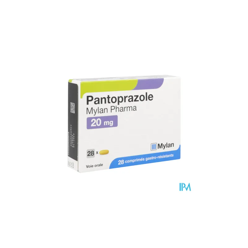 PANTOPRAZOLE 20MG VIATRIS CPR 28