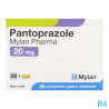 PANTOPRAZOLE 20MG VIATRIS CPR 28