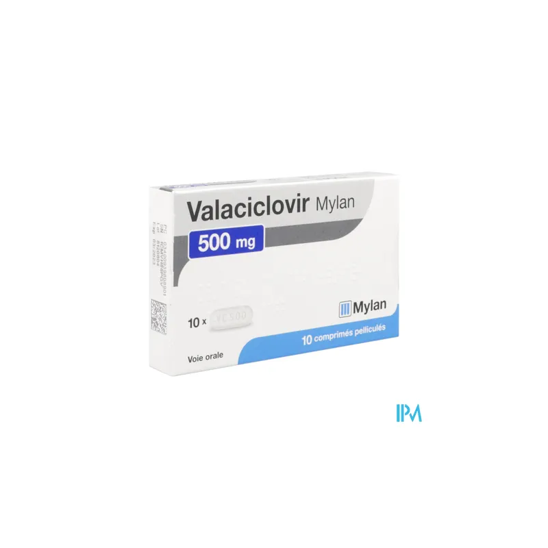 VALACICLOVIR 500MG VIATRIS CPR 10