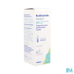 BUDESONIDE 64MCG/DOSE SDZ PULV 120