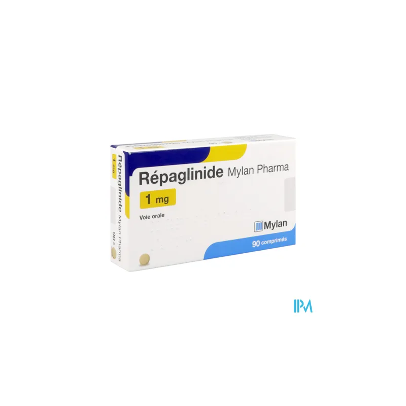 REPAGLINIDE 1MG VTS CPR 90