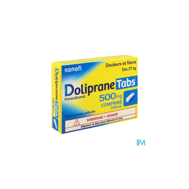 DOLIPRANETABS 500MG CPR 16