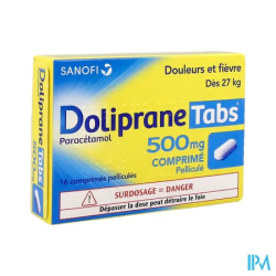 DOLIPRANETABS 500MG CPR 16