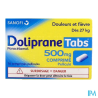 DOLIPRANETABS 500MG CPR 16