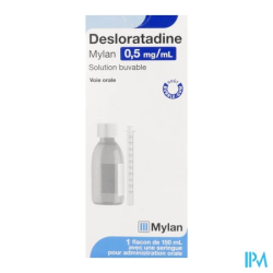 DESLORATADINE 0,5MG/ML VTS FL150ML