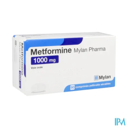 METFORMINE 1 000MG VTS CPR SEC90