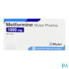 METFORMINE 1 000MG VTS CPR SEC90