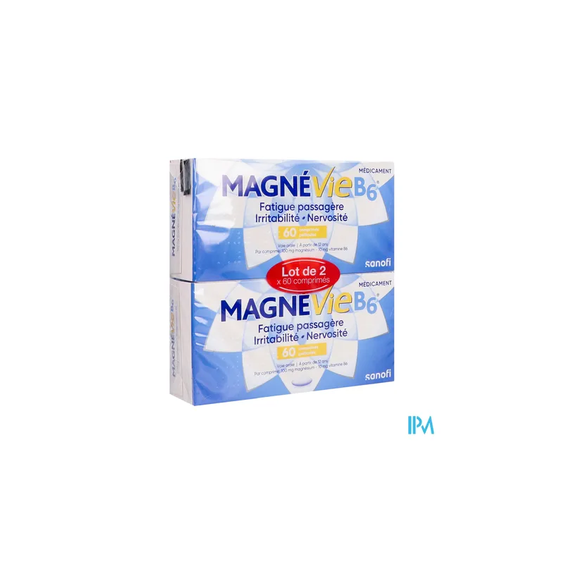 MAGNEVIE B6 100MG/10MG CPR 120