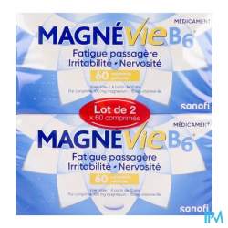 MAGNEVIE B6 100MG/10MG CPR 120