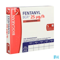 FENTANYL 25MCG/H BGR D/TRANS 5