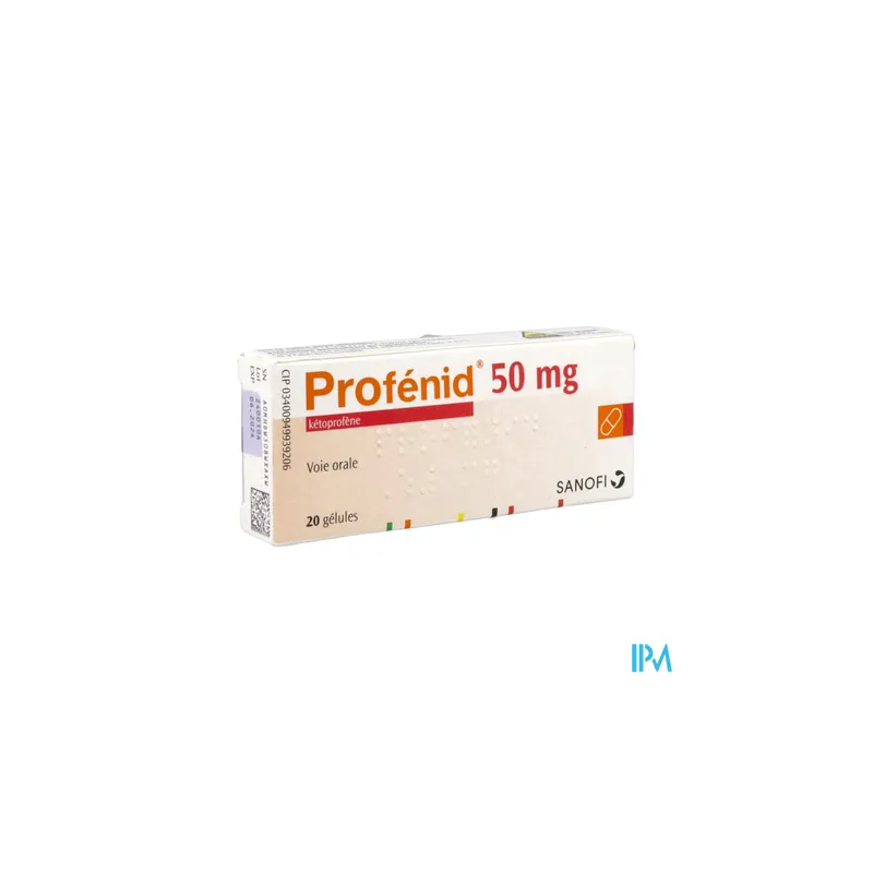 PROFENID 50MG GELULE 20