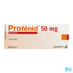 PROFENID 50MG GELULE 20