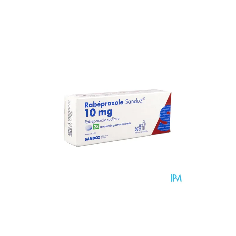RABEPRAZOLE 10MG SANDOZ CPR 28