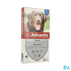 ADVANTIX GR/CHIEN PIPET 4ML 4