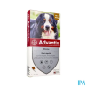 ADVANTIX TGR/CHIEN PIPET 6ML 4