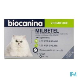 Biocanina milbetel chat cpr2 - La Grande Pharmacie