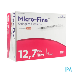 Micro fine sering12 7mm 1ml100 - La Grande Pharmacie