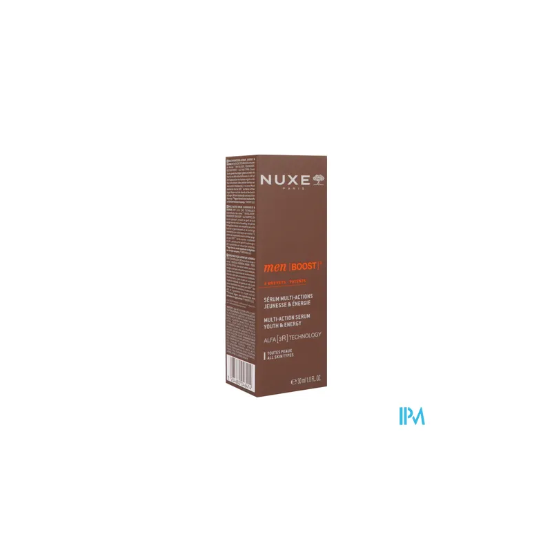 Nuxe men boost serum m action 30ml - La Grande Pharmacie
