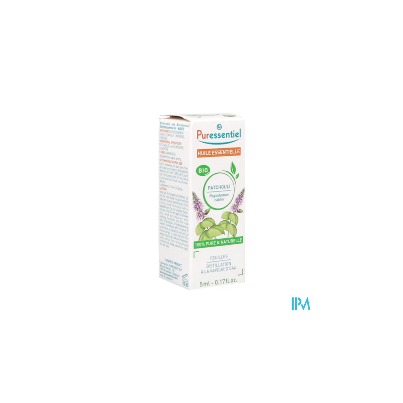 PURESSENTIEL HE BIO PATCHOULI 5ML