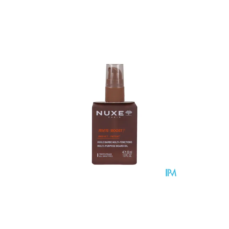 Nuxe men boost huile barbe 30ml - La Grande Pharmacie