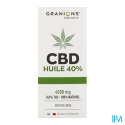 GRANIONS CBD HLE 40% 10ML