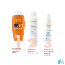 Avene sol spf50 sport flu 100ml - La Grande Pharmacie