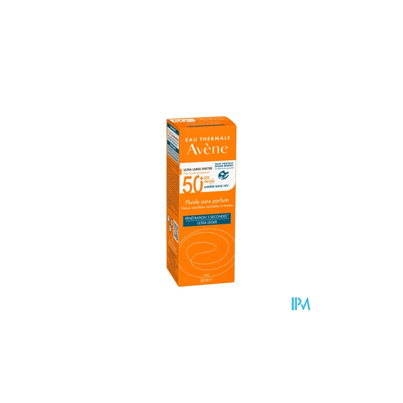 Avene sol spf50 fluid s parf 50ml - La Grande Pharmacie