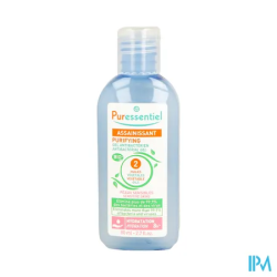 PURESSENTIEL GEL HYDR/ALC SENS80ML